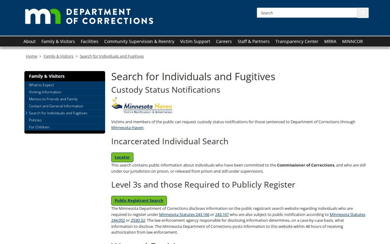 Cook County state custody offender search source